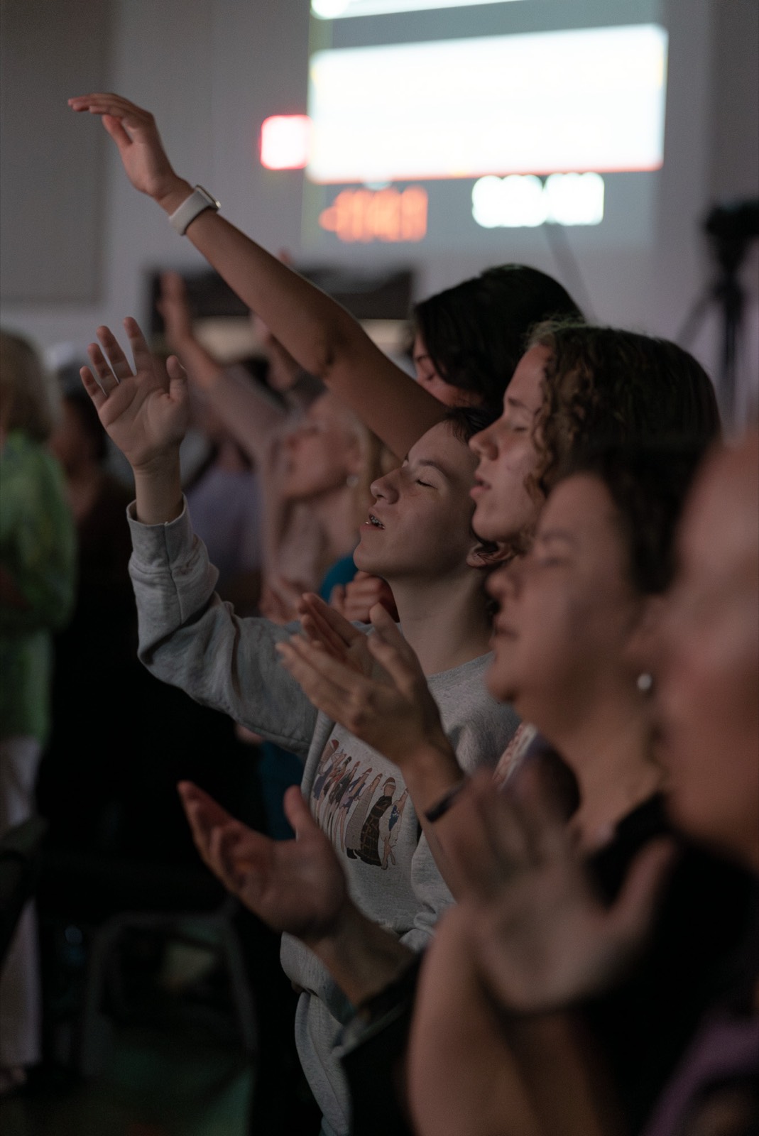 Students at Grace Church